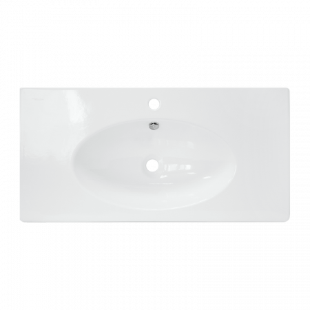 Раковина подвесная 90см Sanita Luxe Next NXT90SLWB01 белый